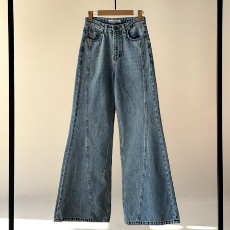 شلوار جین فول بگ twist seam