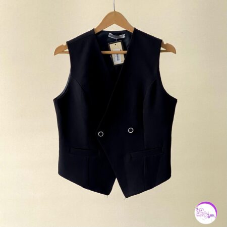 ژیله کرپ باربی دو دکمه