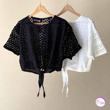 شومیز گیپور گره ای