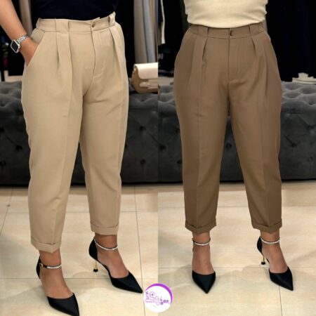 شلوار مام کرپ دمپا پاکتی