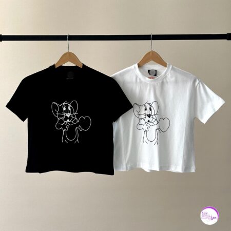 تیشرت کراپ تام و جری