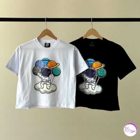تیشرت کراپ فضانورد