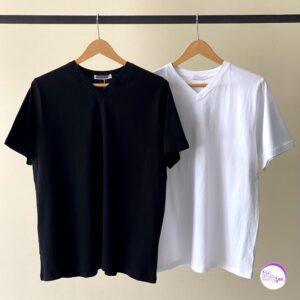 تیشرت یقه هفت بیسیک