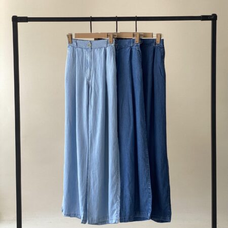 شلوار بگ جین کاغذی