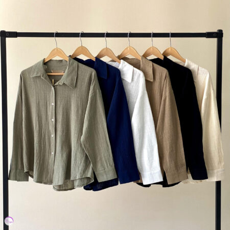 شومیز لینن بیسیک