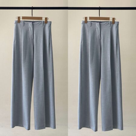 شلوار فول بگ بزیاق ( طوسی )