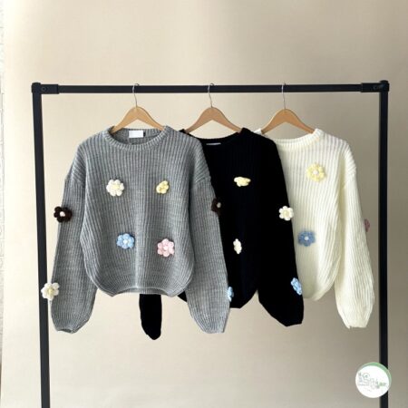 بلوز بافت گلدار